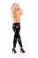 Pantaloni Wetlook Kitten By Allure Lingerie - Negru