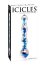 Icicles No 8 dildo sticla albastru cutie ambalaj Pipedream