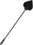 Cravasa Fetish Fantasy Silicone Spade Crop Black, 71cm - culoare si material