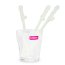 Set Paie de Baut Fosforescente Lovetoy "Willy Straws" 9 Bucati##