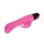 Vibrator Iepuras cu dubla stimulare, roz - dimensiuni complete