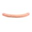 Dildo Dublu Chisa Novelties "Ballsy Super Cock" 32,5 cm - Natural##