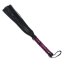 Bici Franjuri Piele Bicolor Negru-Violet, 40 cm - culoare si material
