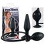 Dildo Anal Gonflabil You2Toys "True Black" 15cm - Negru