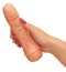 Dildo Ejaculare You2Toys "Cumshot" 21cm - Natural - detaliu finisaj