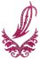 Tatuaj Intim Temporar cu Strassuri Cottelli Collection "Sticker Glitter Tattoo"Violet