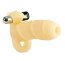 Manson Penis California Exotics "Futurotic 4 Way Arouser" 10 cm - Galben