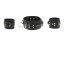 Set Bondage Dream Toys "Collar & Cuffs" - Negru##