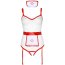 Costum Leg Avenue, Nurse Roleplay, Alb, S-L# - detaliu design