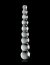 Dildo sticla Icicles No 2 - dimensiuni 20,5 cm diametru variabil