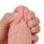 Dildo Realistic Lovetoy "Sliding Skin Dong 9" 23 cm - Natural##