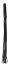 Bici din  piele ZADO 45 cm - Negru - dimensiuni complete