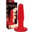 Butt Plug Anal Bad Kitty "Naughty Toys" 12 cm - Rosu