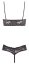 Set Lenjerie Intima din Dantela si Satin Cottelli Collection - dimensiuni complete
