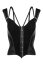 Corset Noir Handmade cu dantela neagra#