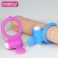 Inel Penis cu Vibratii, Power Clit Blue - accesorii incluse