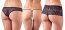 Set 3 Bikini femei, Cottelli. Negri, Dantela# - detaliu design