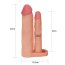 Prelungitor Penis Dublu Lovetoy »Double Pleasure Stimulation« 20 cm - Natural