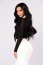Body Negru Brodat, Paris Hollywood# - dimensiuni complete