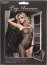 Catsuit Plasa Elastic cu Decupaj Leg Avenue - Negru