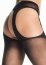 Dres Decupat Leg Avenue - Negru