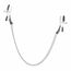 Cleme Sfarcuri Pipedream "Alligator Nipple Clamps" - Argintiu##