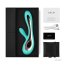 LELO Soraya 2 Aqua, Vibrator Turquoise, Punctul G - culoare si material