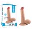 Dildo Ultra Soft Dude Realistic 7.5" - [ 19 cm x 3,9 cm ] - vedere frontala