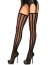 Ciorapi Stripe Leg Avenue - Negru