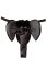 Chilot Funny Elefant cu Trompa Softline - Negru