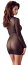 Rochie scurta, neagra si transparenta, Morgan# - detaliu design