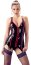 Corset Body Latex - Negru - vedere frontala