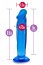 Dildo Blush "Blue Clear" 16,51 cm - Albastru - detaliu finisaj