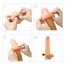 Prelungitor Penis cu Vibratii Lovetoy »Vibrating Silicone Extender« 19 cm - Natural