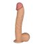 Dildo Realistic Lovetoy "Legendary King Sized" 33cm - Natural##
