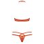 Set Lenjerie Sexy, Osessive, Rosu# - dimensiuni complete