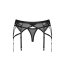Set Chiloti si Portjartier Negru, Obsessive# - culoare si material