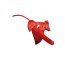 Chilot Funny Barbati, Elefantul Jumbo, Rosu S-L - detaliu design