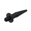 Vibrator Anal Toyz4Lovers »Lover« 12,4 cm - Negru - detaliu design