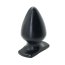 Butt Anal Toyz4Lovers "Conic" 10,1 cm - Negru - vedere frontala