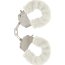 Catuse Plus ToyJoy "Furry Fun Cuffs" Alb