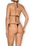 Costum de baie Bella Vista, Obsessive, Negru, S/L# - detaliu design