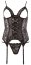 Set lenjerie sexy, Cottelli Collection, Negru, dantela# - vedere de ansamblu
