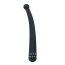 Vibrator Toyz4Lovers »Black Diamond« 21,7 cm - Negru - detaliu design