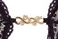 Body Dantela Floral Cottelli Collection - Negru - vedere laterala