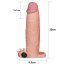 Prelungitor Penis Pleasure X-Tender 20 cm , cu vibrator [ + 7,62 cm ] - detaliu design