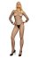Catsuit Leg Avenue Bodystocking Negru, S-L# - vedere frontala