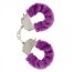 Catuse Plus ToyJoy "Furry Fun Cuffs" Violet
