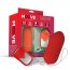 Ou Vibrator MOOVE Egg Remote Control Red - vedere frontala