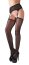 Ciorapi Pojartier Suspender Tights Cottelli Collection - Negru